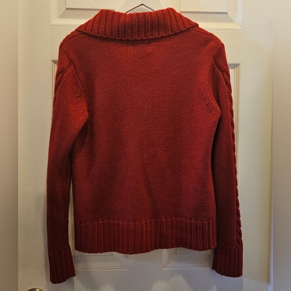 St John's Bay Button Down Sweater - Picture 2 of 5